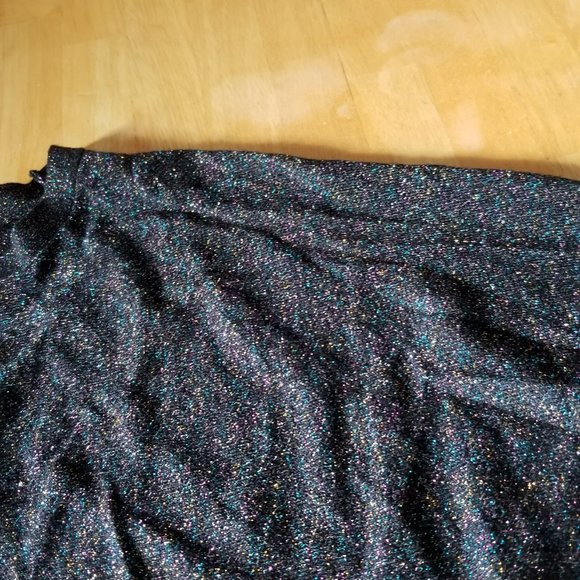 MILLY Italian Shimmer Metallic Cutout Sweater - Picture 7 of 16